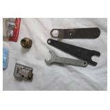 Collection of Gas Line Fittings and Tools