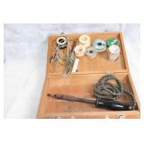 Vintage Electrical Repair Kit with Soldering Iron and Accessories