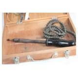 Vintage Electrical Repair Kit with Soldering Iron and Accessories