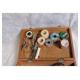Vintage Electrical Repair Kit with Soldering Iron and Accessories