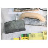 Sanding Tools Lot Including Electric Sander and Sanding Sheets