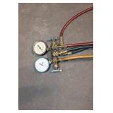HVAC Refrigerant Manifold Gauge Set with Hoses
