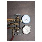 HVAC Refrigerant Manifold Gauge Set with Hoses