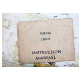 Vintage Sears Timing Light Model 244.2115 with Cables