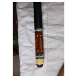 Vintage Brunswick Pool Cue with Case