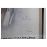 Framed Saturday Evening Post Prints by Norman Rockwell and Neysa McMein