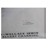 Framed Saturday Evening Post Prints by Norman Rockwell and Neysa McMein