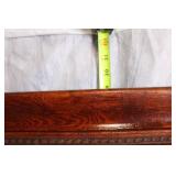 Vintage Framed Pastoral Painting with Wooden Frame