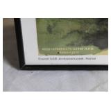 Framed Vintage Norway Travel Poster by Olthar Holmboe 1905