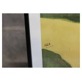 Framed Vintage Norway Travel Poster by Olthar Holmboe 1905