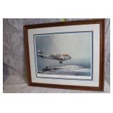 Framed Limited Edition Print - North Central Aircraft by Paickard