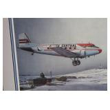 Framed Limited Edition Print - North Central Aircraft by Paickard