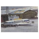 Framed Limited Edition Print - North Central Aircraft by Paickard