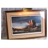 Framed Terry Redlin Print 