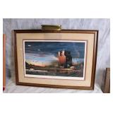 Framed Terry Redlin Print 