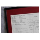Framed Aeronca 7AC "Champion" Aircraft Blueprint 1946-48