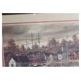 Framed Nautical Scene Print by Robert Ledoux