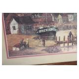 Framed Nautical Scene Print by Robert Ledoux