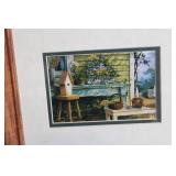 Framed Triple Set of Nature Art Prints