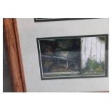 Framed Triple Set of Nature Art Prints