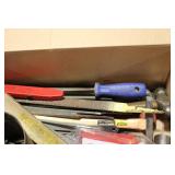 Mixed Lot of Hand Tools and Hardware Supplies