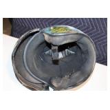 Set of 2 Motorcycle Helmets - Sno Rider & Black Visor