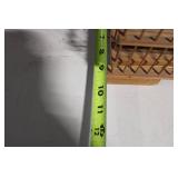 Handcrafted Wood and Bamboo Bird Cage