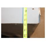 Industrial Metal Drawer Cabinet with Open Storage