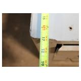 Industrial Metal Drawer Cabinet with Open Storage