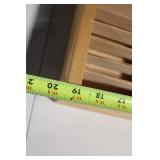 Wooden Napa Valley Wine Box Insert with Grid Design