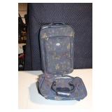 DVF Floral Travel Luggage Set - Suitcase and Weekender Bag