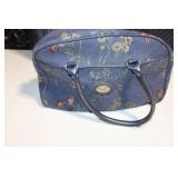 DVF Floral Travel Luggage Set - Suitcase and Weekender Bag