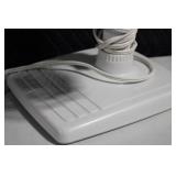 Holmes White Oscillating Table Fan