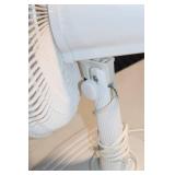 Holmes White Oscillating Table Fan
