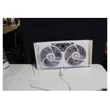 Polar-Air Dual Fan Window Exhaust System