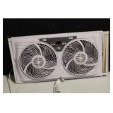Polar-Air Dual Fan Window Exhaust System