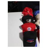 Collection of 17 Aviation and Military Baseball Caps