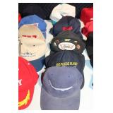 Collection of 17 Aviation and Military Baseball Caps