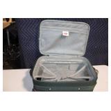 Olympia Elegance Green Rolling Suitcase with Locks