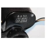 Belmont 8x50 Lightweight Binoculars with Case