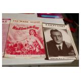 Collection of Vintage Sheet Music including Elvis Presley and Sinatra