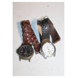 Lot of Vintage Watches, Cufflinks, and Pocket Items