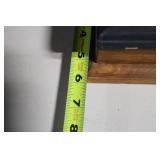 Wooden Box with Moon and Sun Top Relief