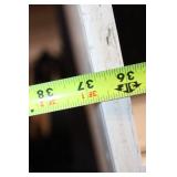 White Six-Shelf Bookcase or Display Unit