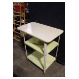 Used Vintage Metal Utility Cart on Wheels