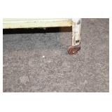 Used Vintage Metal Utility Cart on Wheels