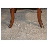 Vintage Wooden Plant Stand with Decorative Legs