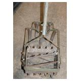 Vintage Manual Lawn Aerator with T-Handle