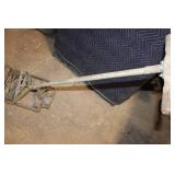 Vintage Manual Lawn Aerator with T-Handle