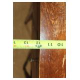 Vintage Wooden Side Table with Single Drawer